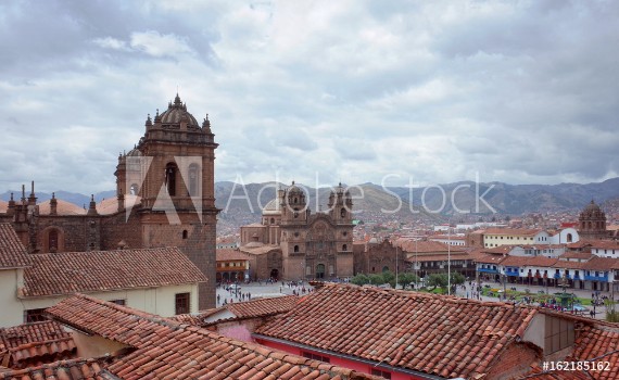 Picture of A view over the Plaza De Armas Cusco